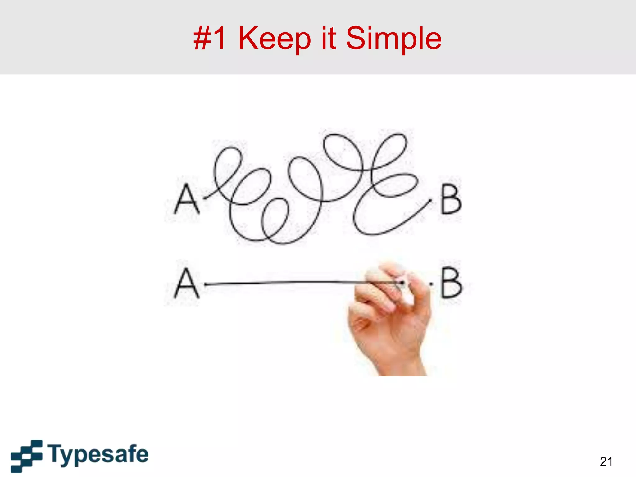#1 Keep it Simple
21
 