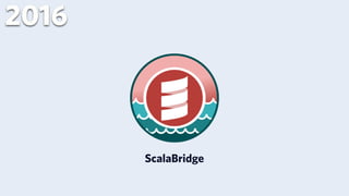 2016
ScalaBridge
 