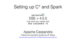Lambda Architecture with Spark Streaming, Kafka, Cassandra, Akka, Scala