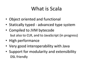 Scala introduction | PPT