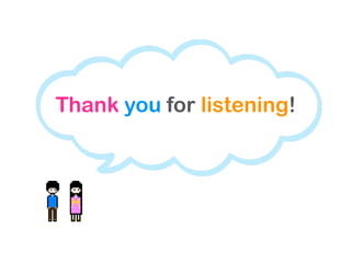 Thank you for listening!
 