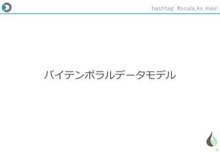 77
バイテンポラルデータモデル
hashtag: #scala_ks_main
 