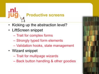 Elevate your webapps with Scala and Lift