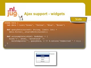 Elevate your webapps with Scala and Lift