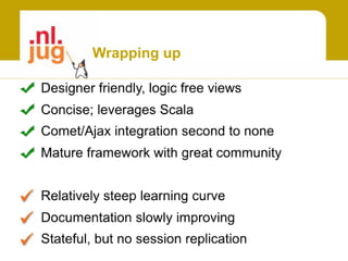 Elevate your webapps with Scala and Lift
