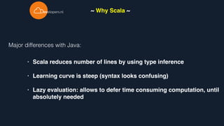 Introduction to Scala for Java Developers | PPT