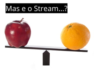 Mas e o Stream...? 
 