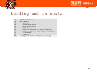 herding xml in scala