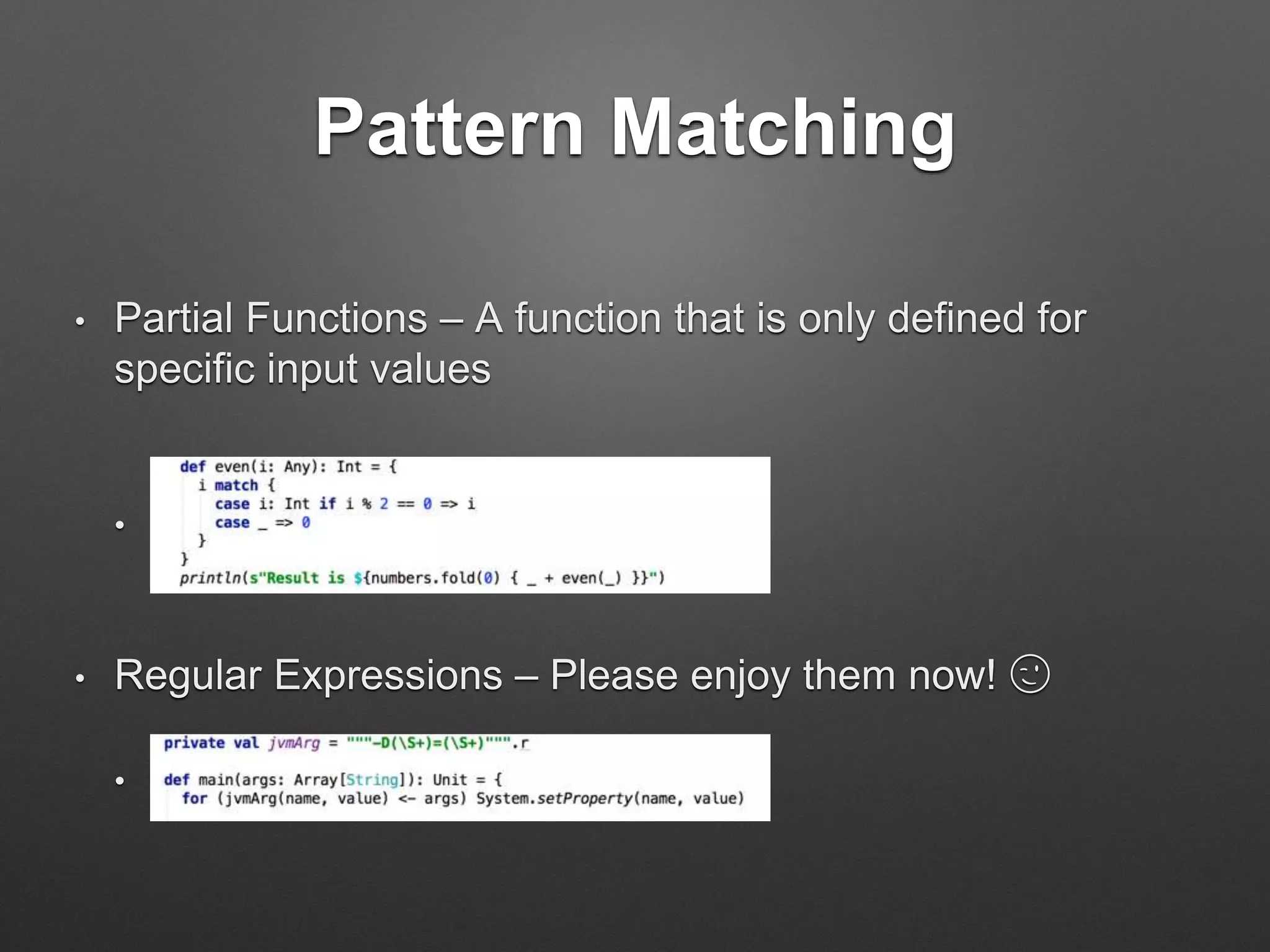 Standard Example
• Java "Bean" 
 
 
 
 
 
 
 
 