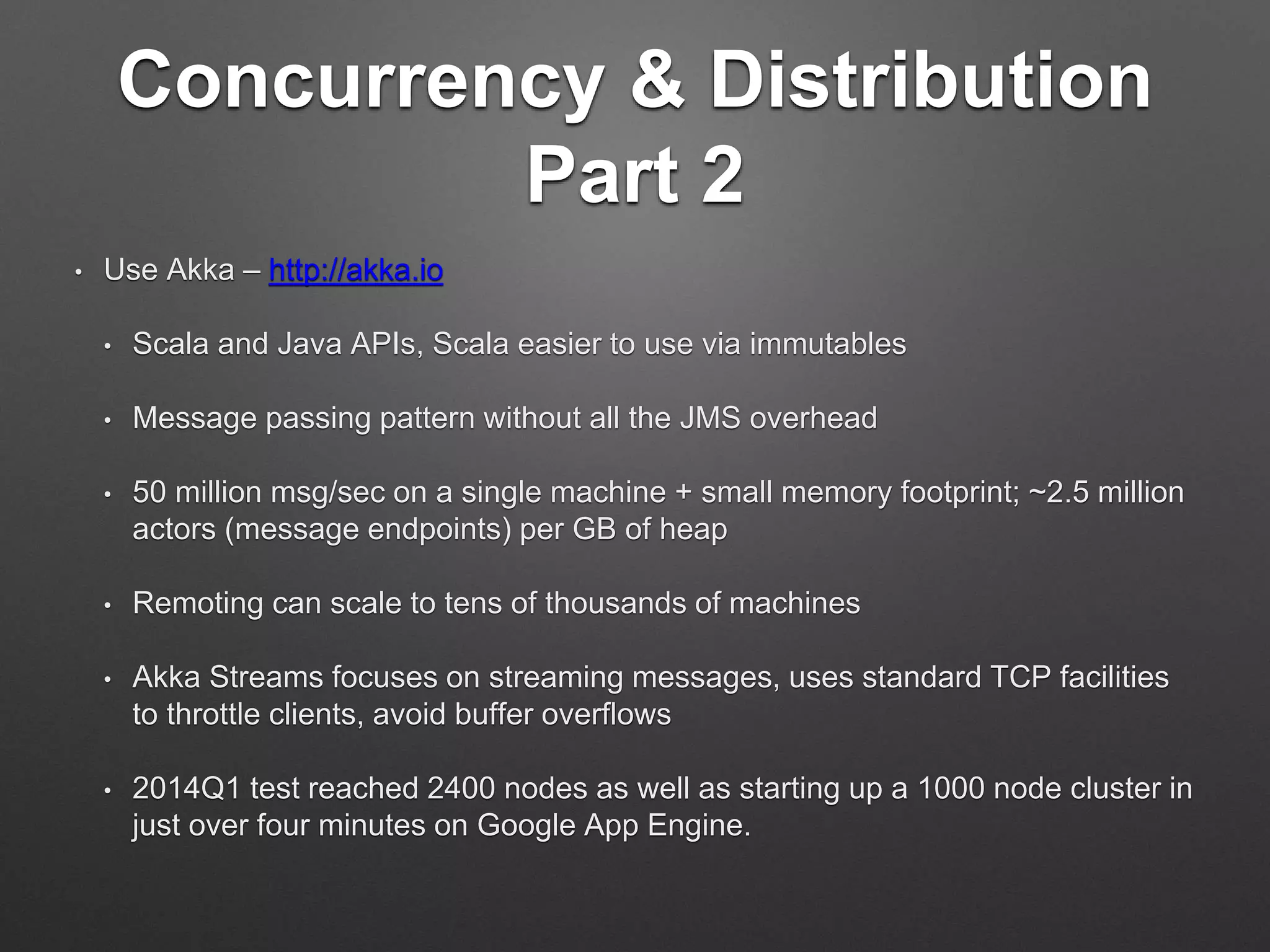 Type Inference &
Immutability Focus
 