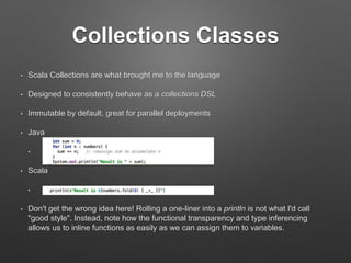 Standard Example
• Java "Bean" 
 
 
 
 
 
 
 
 