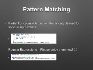 Standard Example
• Java "Bean" 
 
 
 
 
 
 
 
 