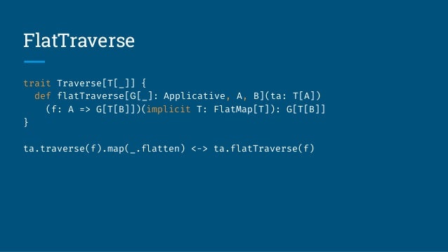Traversals For All Ocasions