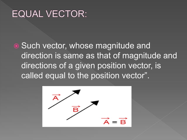 Scalar and vector quantities | PPTX
