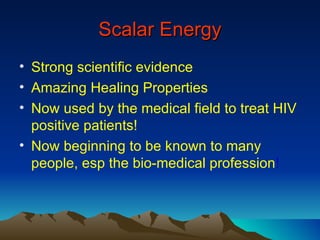 SE Pendant Scalar Energy Presentation