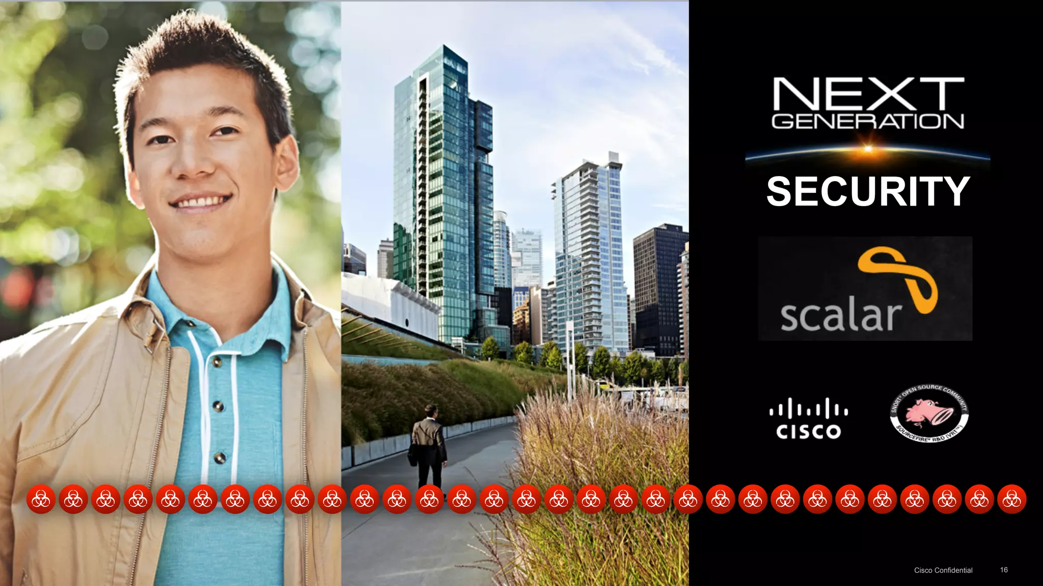 SECURITY 
© 2013 Cisco and/or its affiliates. All rights reserved. Cisco Confidential 16 
 