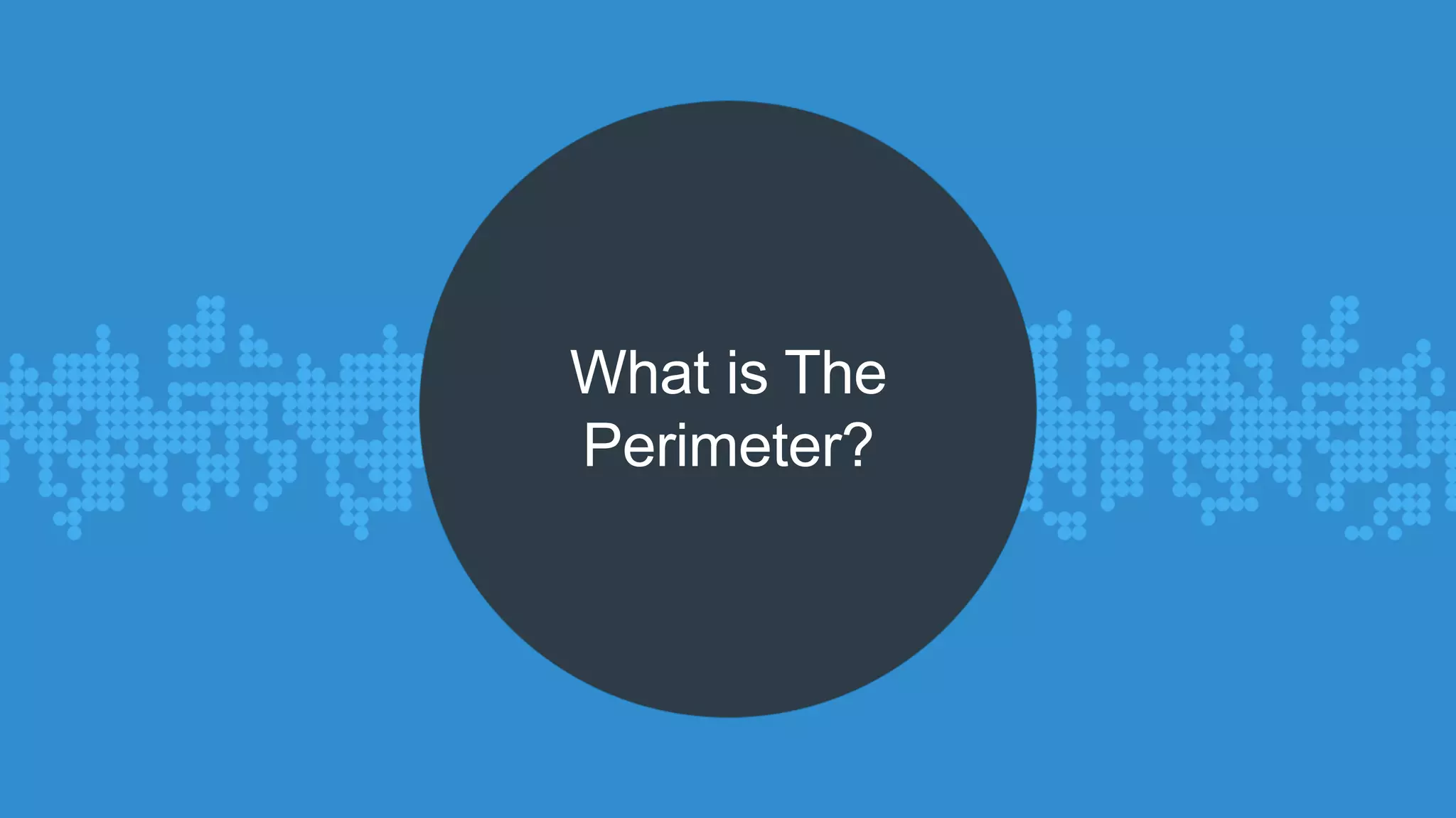 What is The 
Perimeter? 
 