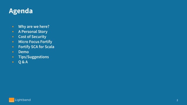 Scala Security: Eliminate 200+ Code-Level Threats With Fortify SCA For ...