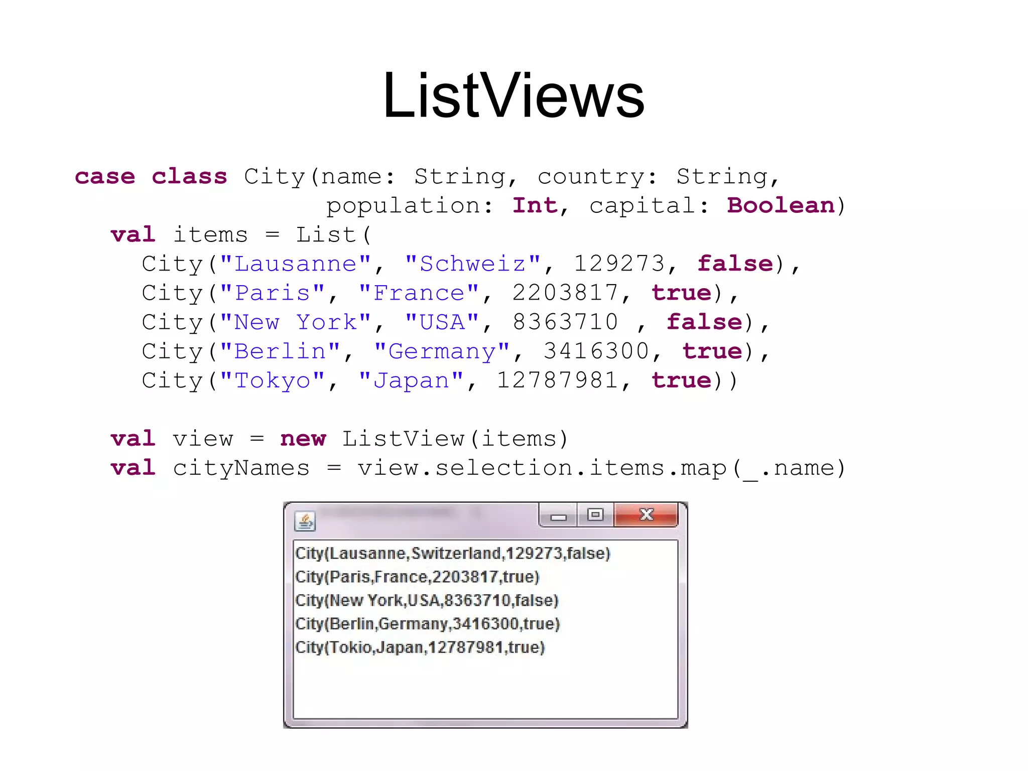 Models aren’t typesafe 