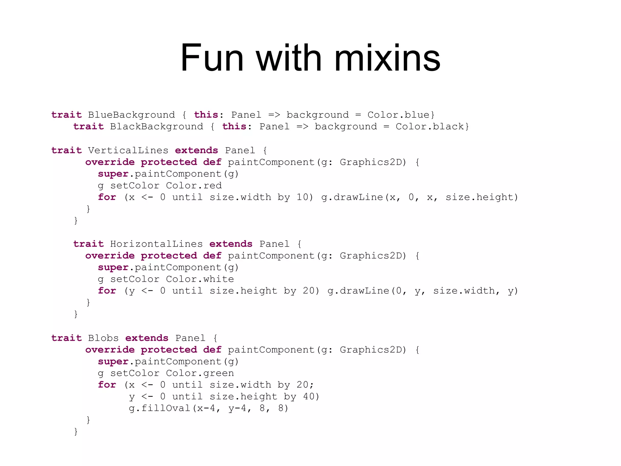 Dramatically simpler API 