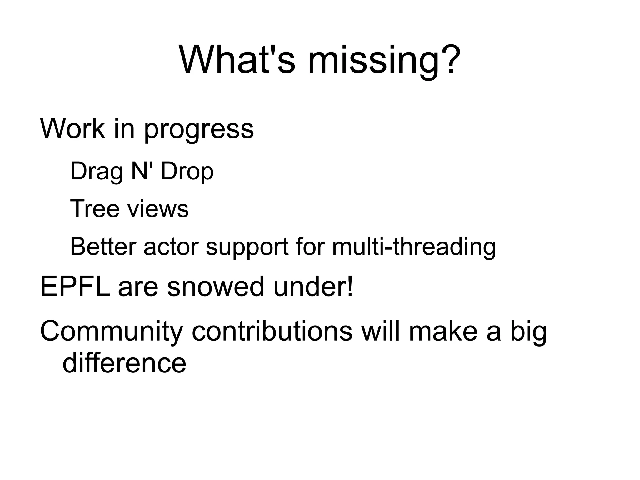 Performance is just as good 