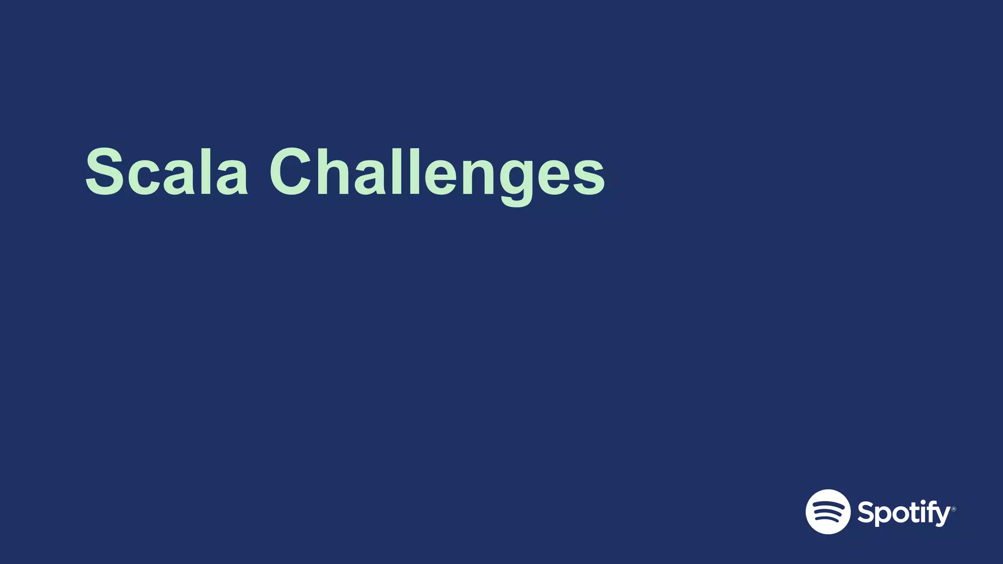 Scala Challenges
 