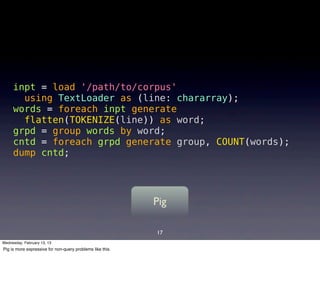 Scalding for Hadoop | PPT