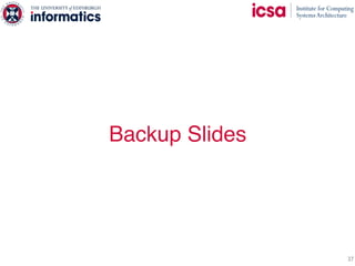 Backup Slides
37
 
