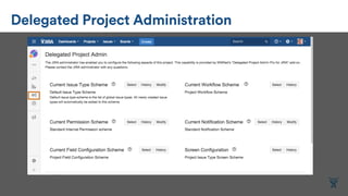 Delegated Project Administration
 