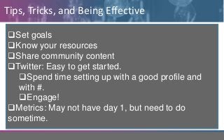 Promoting Your Open Source Project and Building Online Communities using Social Media