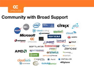 Community with Broad Support
 