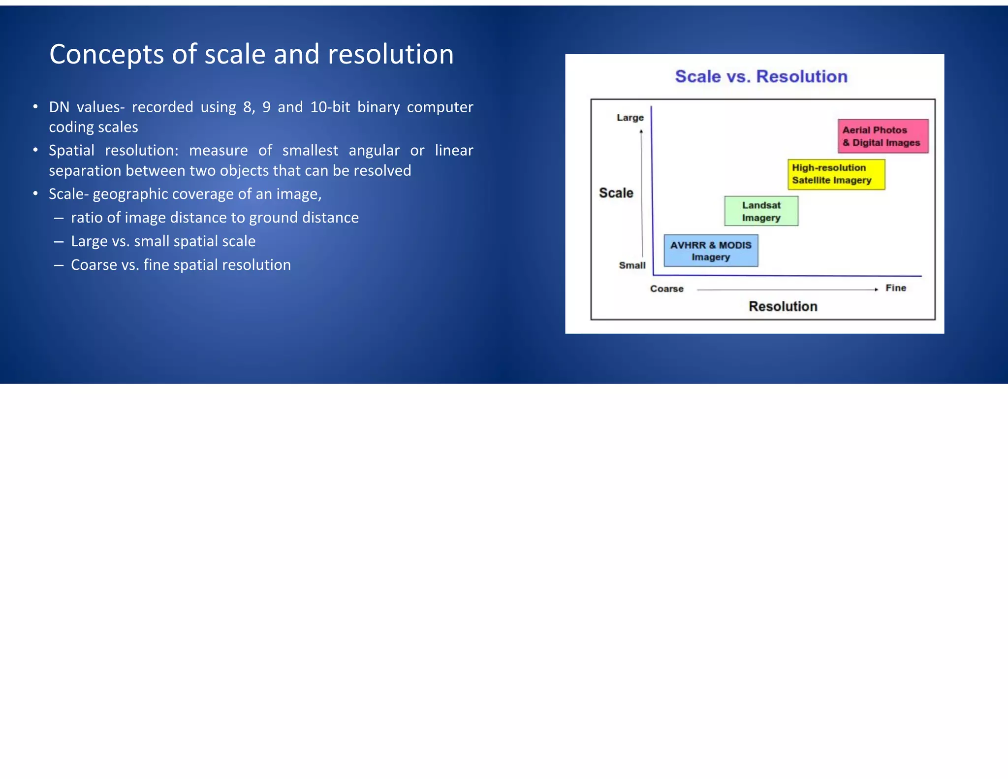 Scale and resolution | PPT