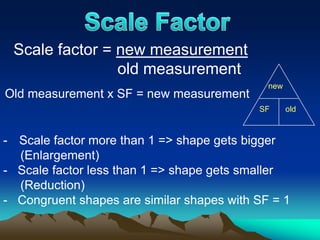 Scale and scale factor | PPTX