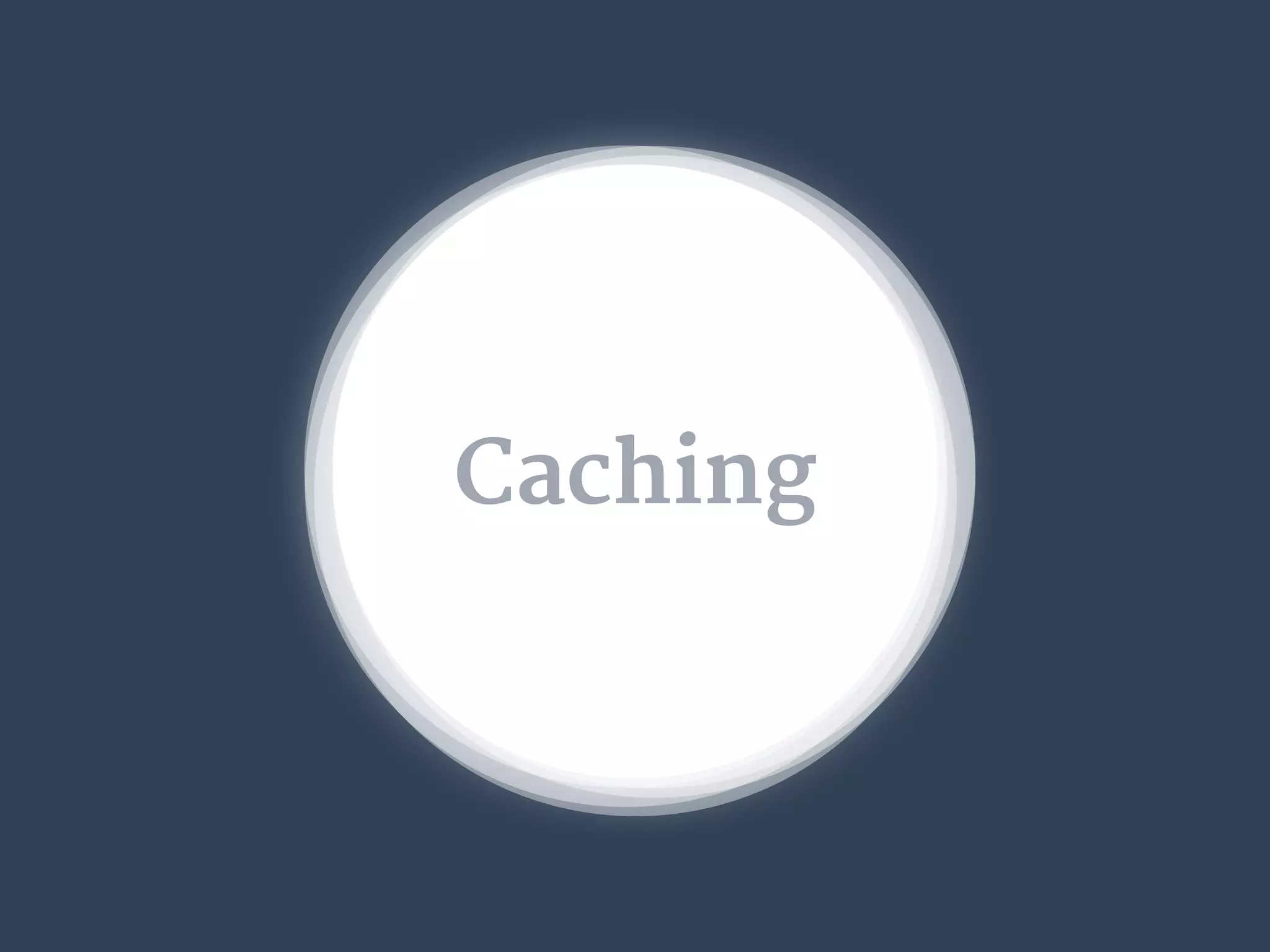Caching
 