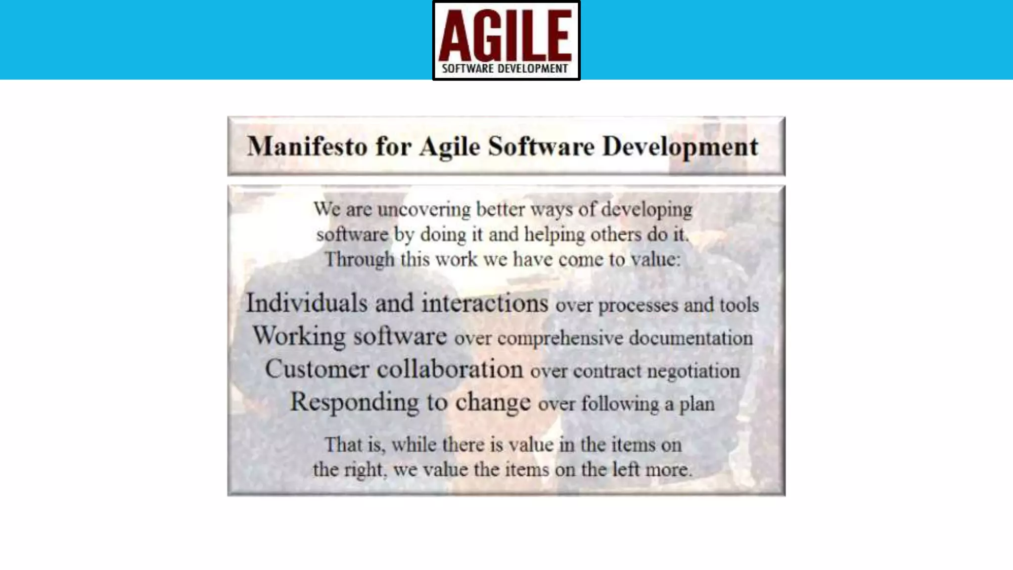 What does “Scaling Agile” mean?
Do we scale Agile?
or …
Our delivery capability
using Agile?
Scaling Agile
 