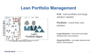 Lean Kanban and Lean Portfolio Management in SAFe 4.5 | PPTX