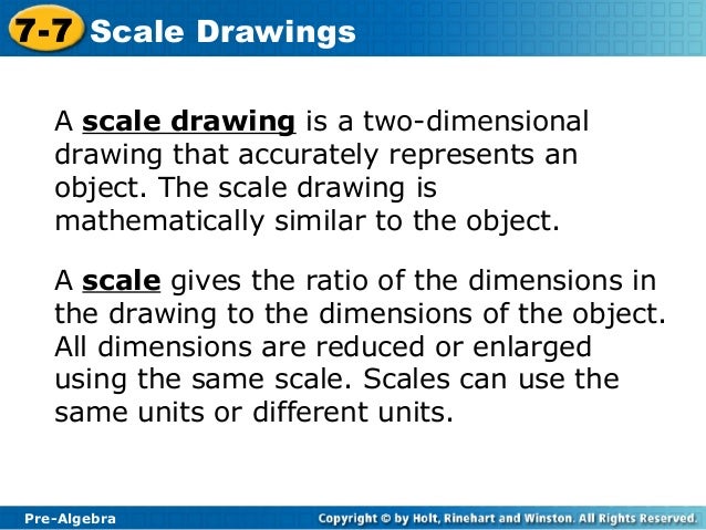 Scale drawing ppt