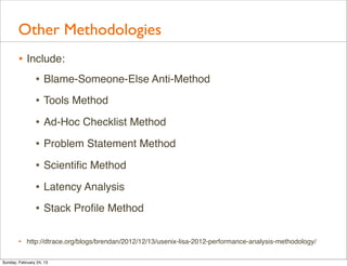 Other Methodologies
        • Include:
            • Blame-Someone-Else Anti-Method
                • Tools Method
       ...