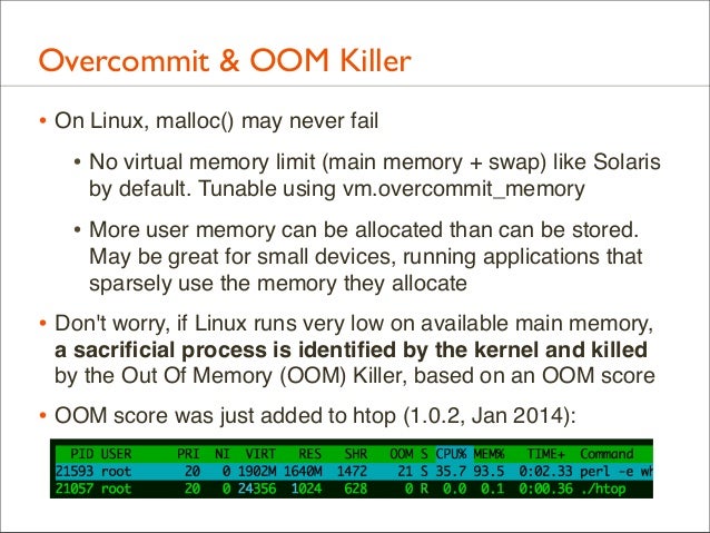 overcommit oom killer