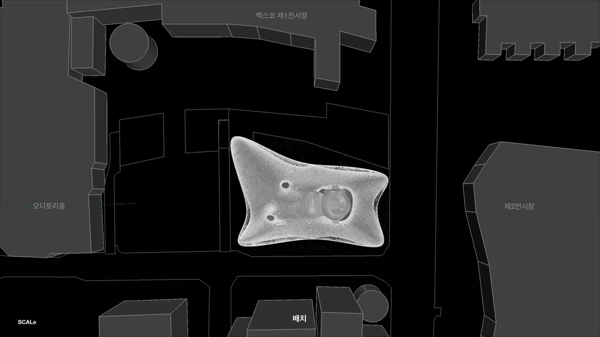 배치
벡스코 제1전시장
오디토리움 제2전시장
SCALe
 