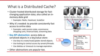 Building a Distributed Cache - Lessons in Scaling and Ease of Use | PDF