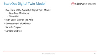 Building Digital Twins for Real-Time Analytics and Simulation with Many ...