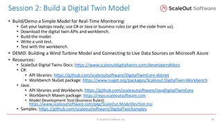 Building Digital Twins for Real-Time Analytics and Simulation with Many ...