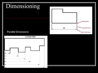 Parallel Dimensions
Dimensioning
 