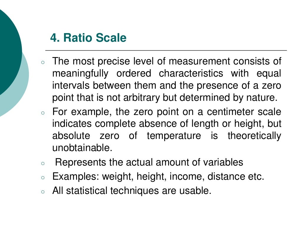 SOURCES OF ERROR AND SCALES OF MEASUREMENT