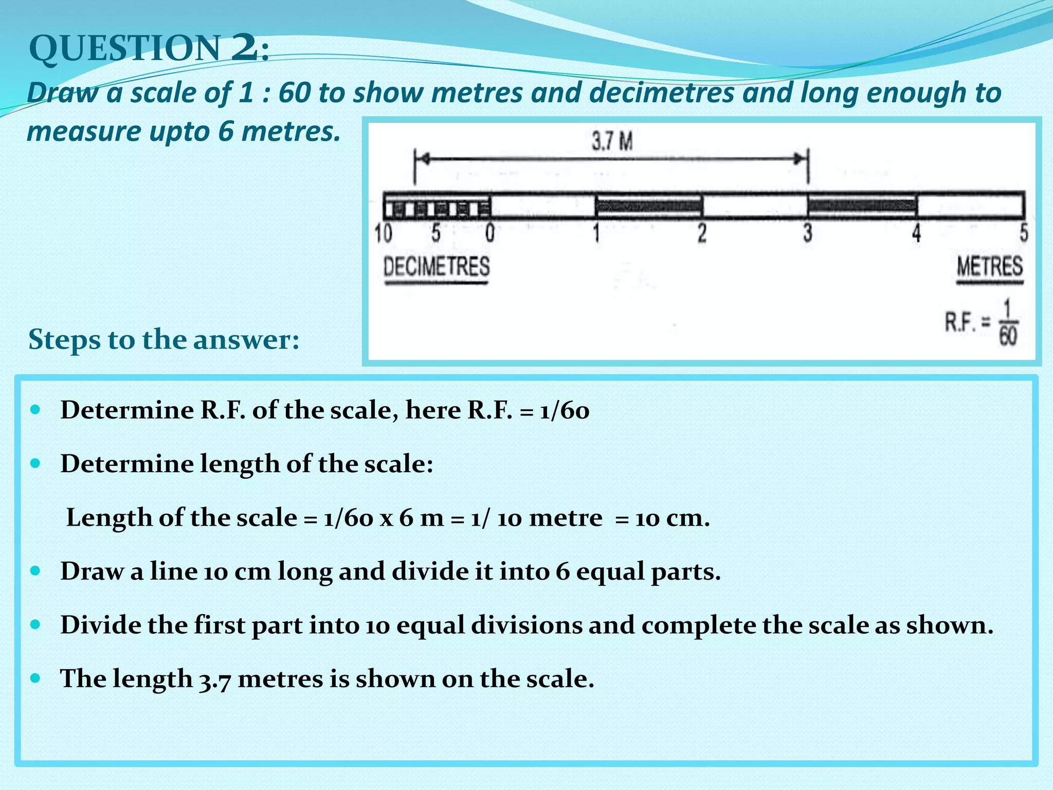 1 10 Scale Measurements Scales | PPT