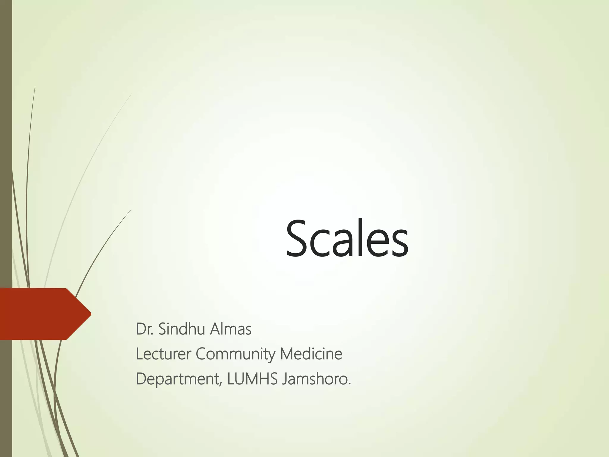 Scales: Semantic Differential Scale Summated Rating Scale | PPT ...