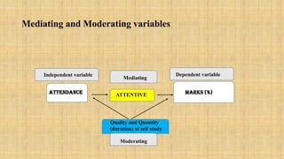 Research Variables and Statistical Measurement Scales | PPT