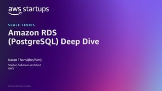 ScaleSeries_RDS_PostgreSQL_DeepDive AWS pdf | PDF