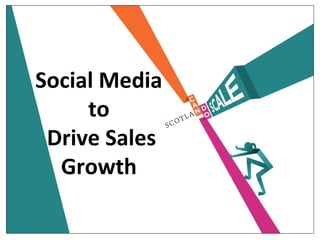 Social Media
to
Drive Sales
Growth
 